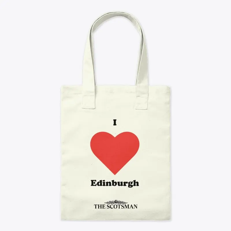 I heart Edinburgh tote bag